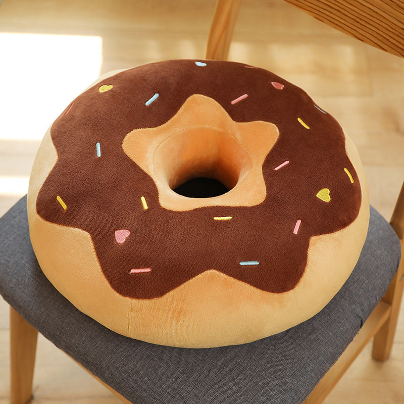 🍩🌸 PASTEL DONUT CUSHION PLUSH