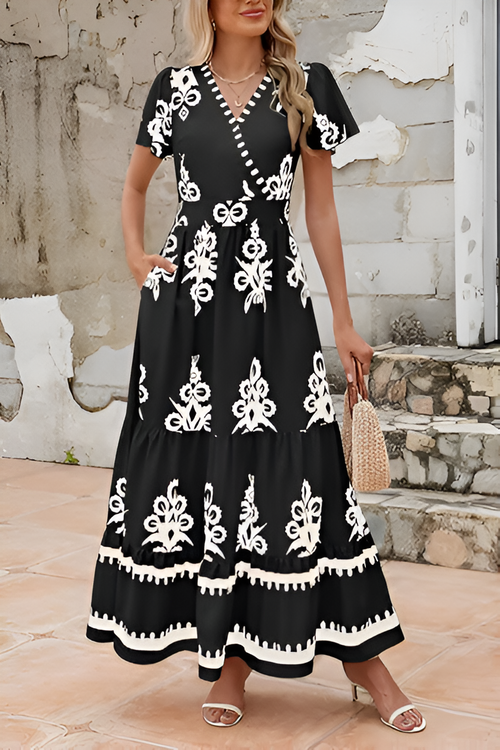 LIORA | Boho Ärmelloses Maxikleid – Eleganz und Stil für jeden Anlass