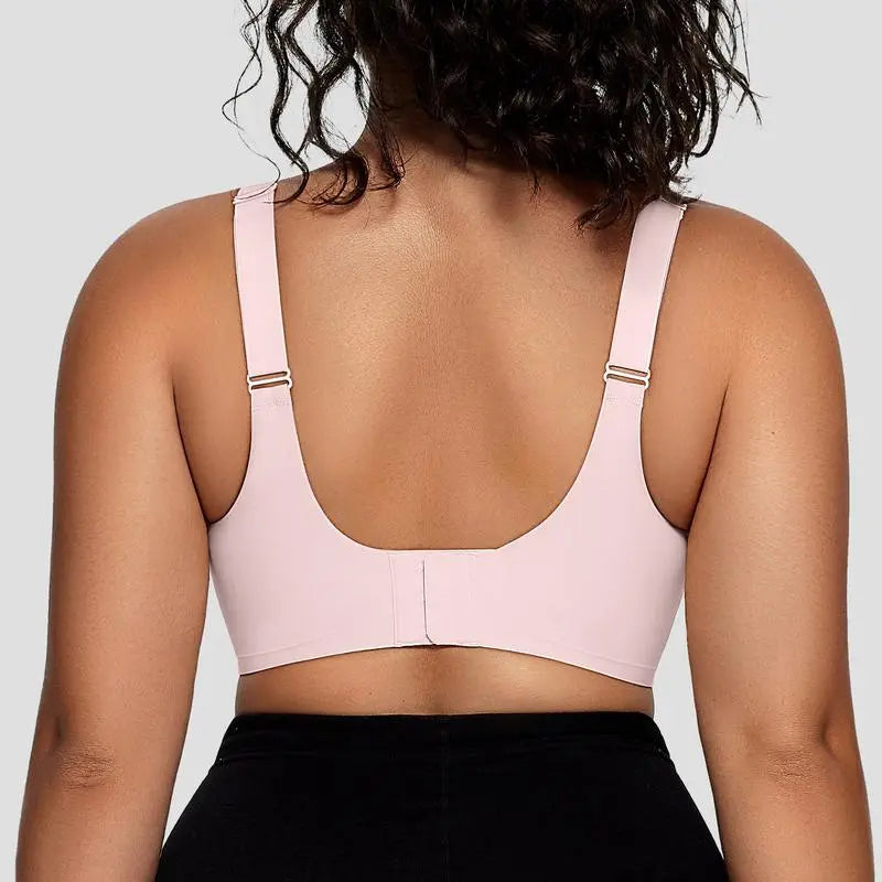 Draadloze Soft Comfort Beha met V-Hals Jelly Strip