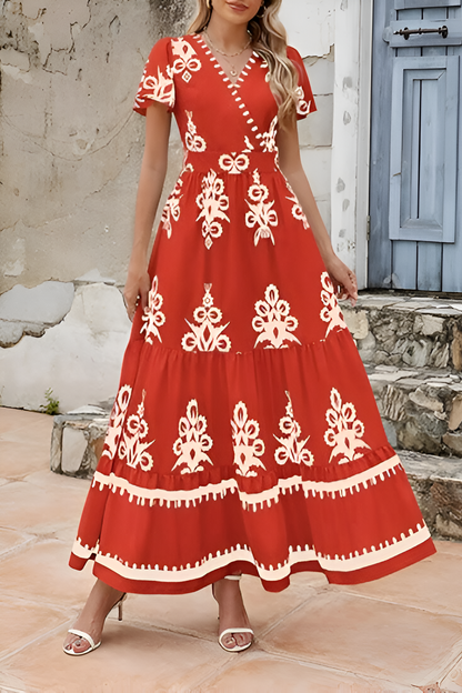 LIORA | Boho Ärmelloses Maxikleid – Eleganz und Stil für jeden Anlass