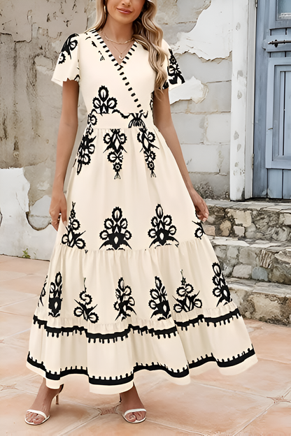 LIORA | Boho Ärmelloses Maxikleid – Eleganz und Stil für jeden Anlass