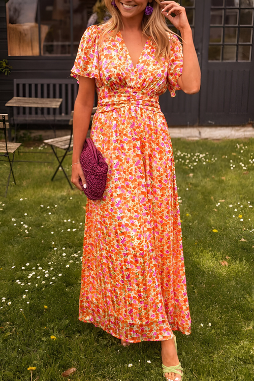 Ava™ | Maxikleid mit V-Ausschnitt