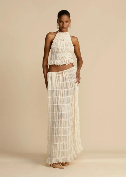 LÉA | Elegante lange rok en top