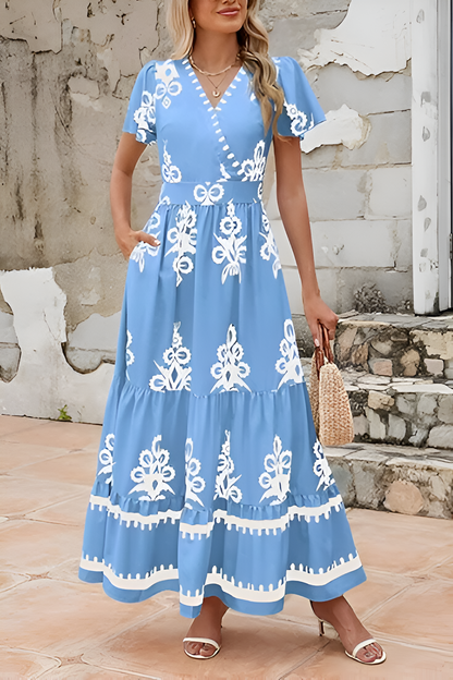 LIORA | Boho Ärmelloses Maxikleid – Eleganz und Stil für jeden Anlass