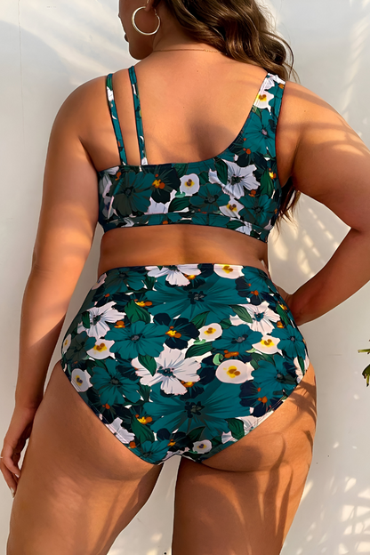 ZAYA Plus Size Stretchy Tummy Control Bikiini