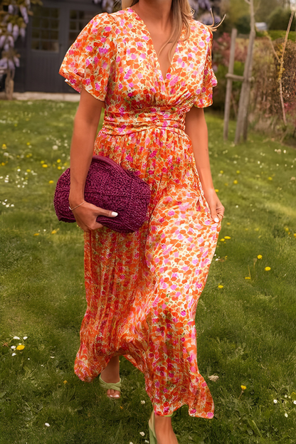 Ava™ | Maxikleid mit V-Ausschnitt