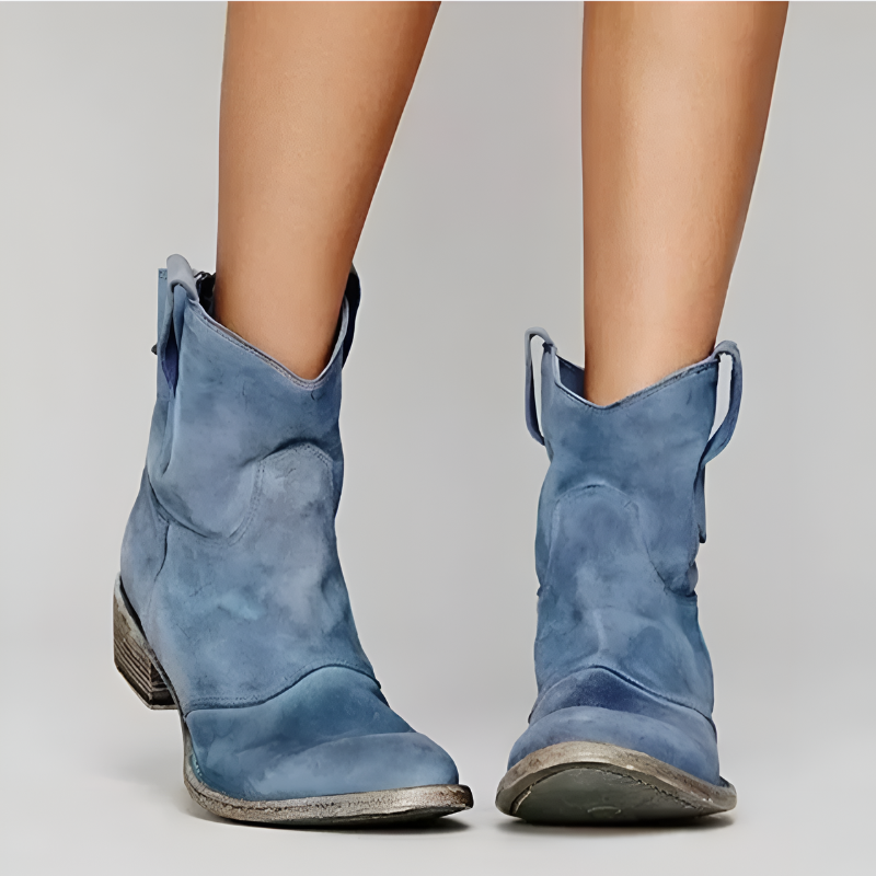 Carly™ | Vintage Western Stiefeletten