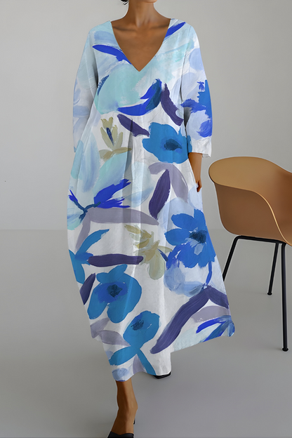 Georgina™ | Stilvolles Blumenkleid