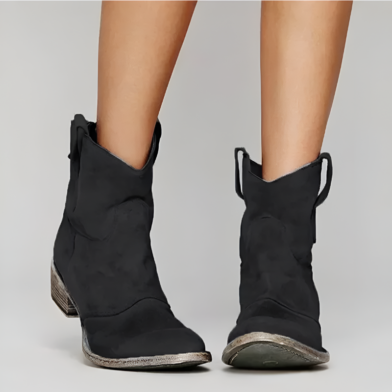 Carly™ | Vintage Western Stiefeletten