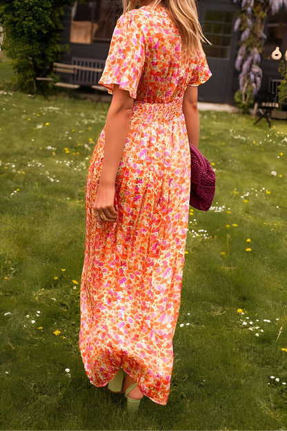 Ava™ | Maxikleid mit V-Ausschnitt