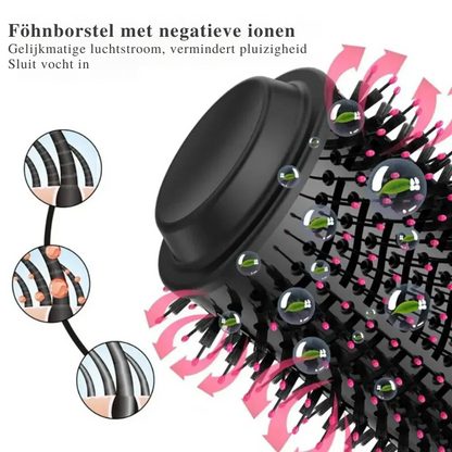 3-in-1 heteluchtborstel