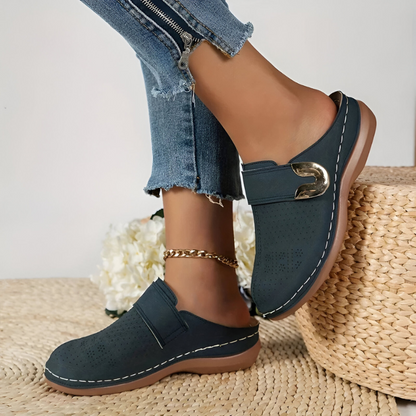 Marloes™ | Orthopädische Clogs mit elegantem und bequemem Keilabsatz