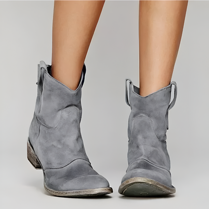 Carly™ | Vintage Western Stiefeletten