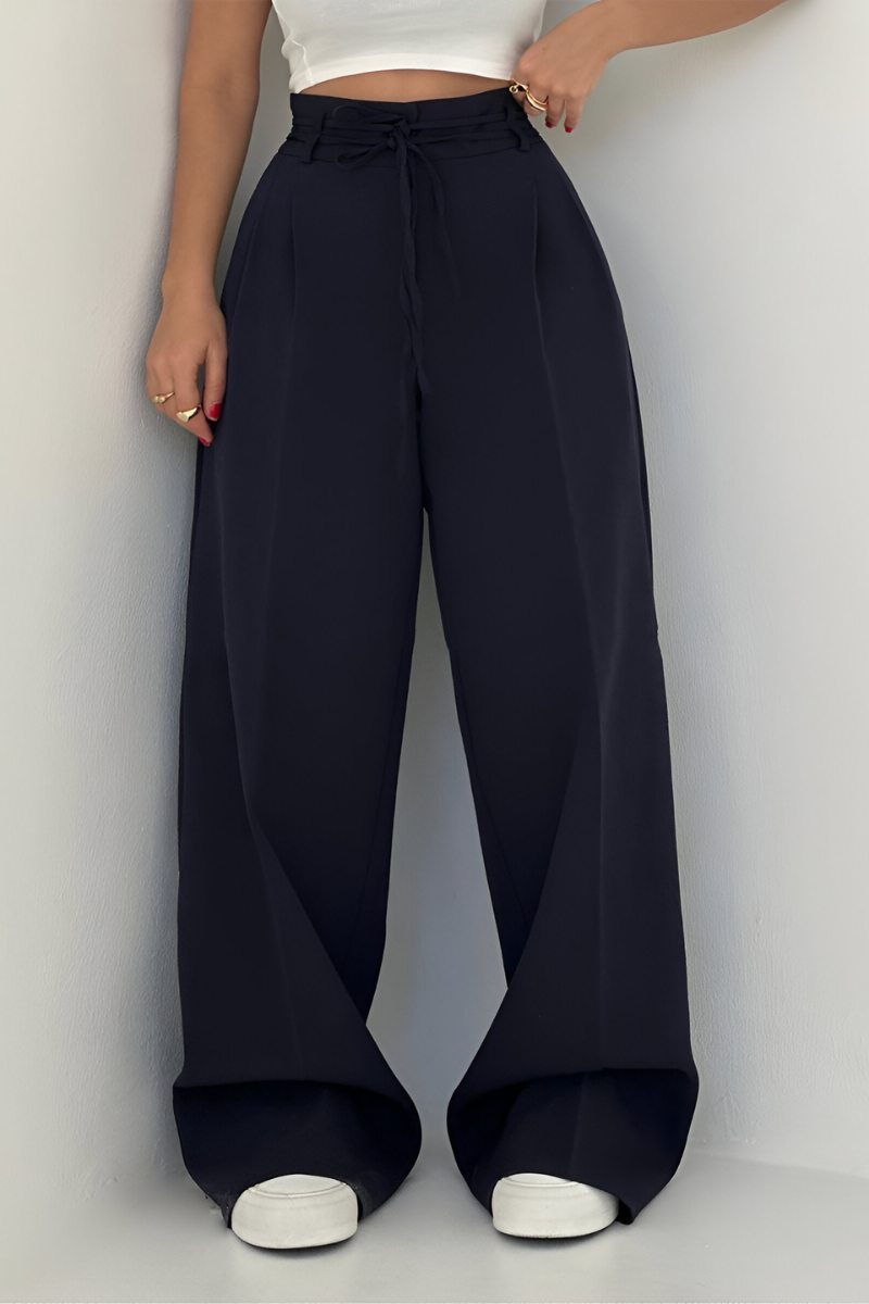 Hoge Taille Wijde Pijpen Broek