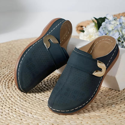Marloes™ | Orthopädische Clogs mit elegantem und bequemem Keilabsatz