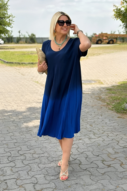 Weiches Ombre-Maxikleid