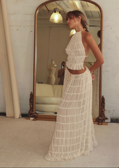 LÉA | Elegante lange rok en top