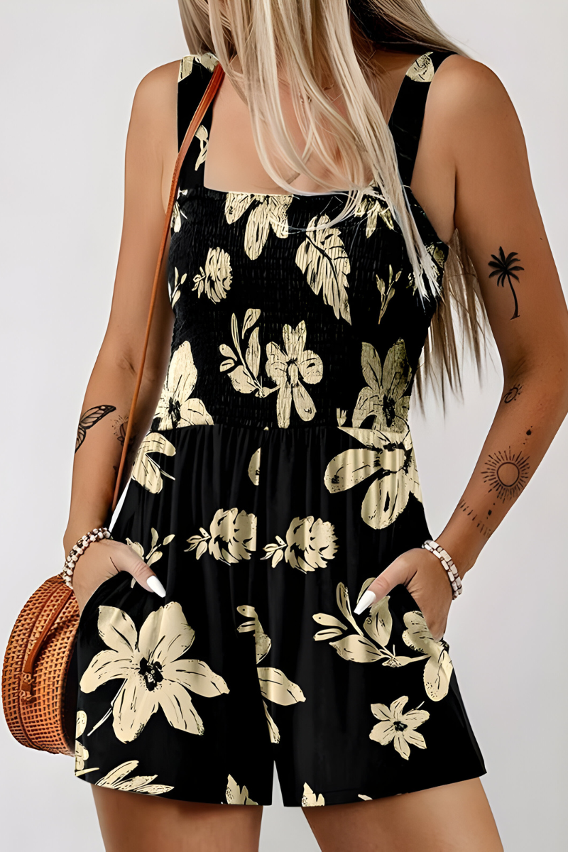 SOLARA | Kurzer Sommer-Jumpsuit – Style und Komfort für warme Tage