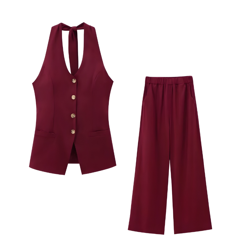 VIVEA LINEN SET – Tweedelige Outfit
