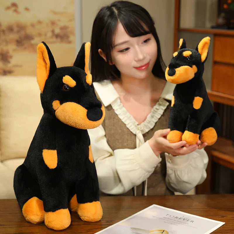 🐕🖤 DOBERMAN DOG PLUSH