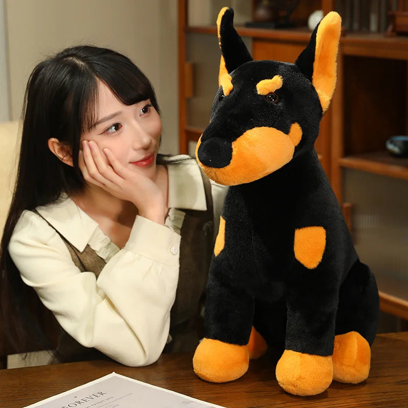 🐕🖤 DOBERMAN DOG PLUSH
