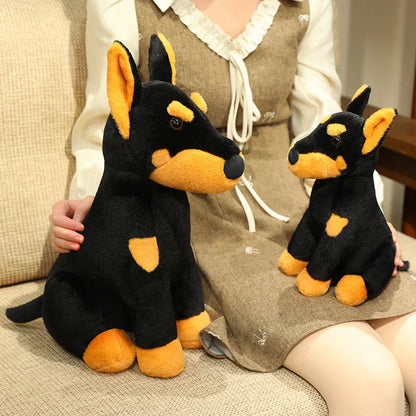 🐕🖤 DOBERMAN DOG PLUSH