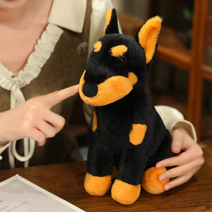 🐕🖤 DOBERMAN DOG PLUSH