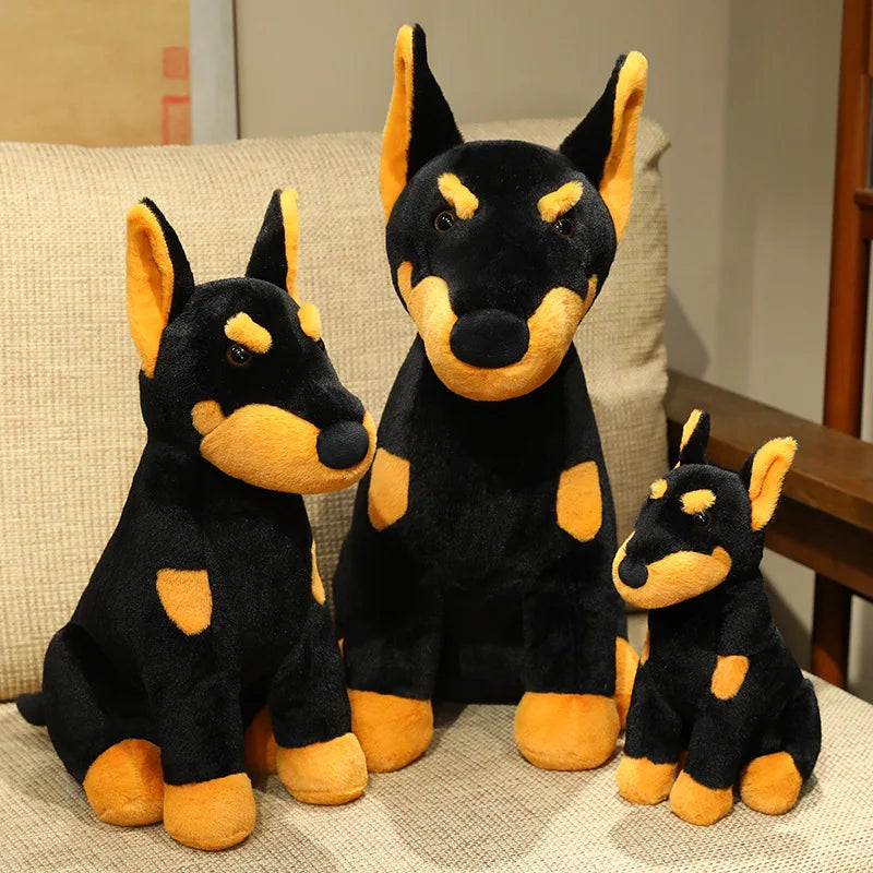 🐕🖤 DOBERMAN DOG PLUSH