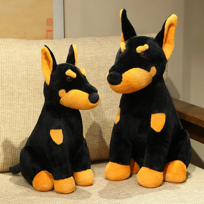 🐕🖤 DOBERMAN DOG PLUSH