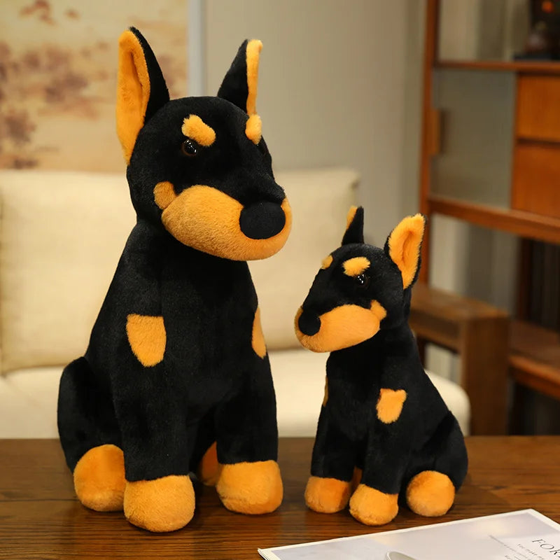 🐕🖤 DOBERMAN DOG PLUSH