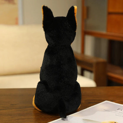🐕🖤 DOBERMAN DOG PLUSH