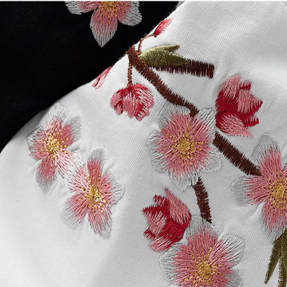 Sakura Embroidered Graphic Tee 🌸