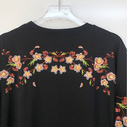 Sakura Embroidered Graphic Tee 🌸