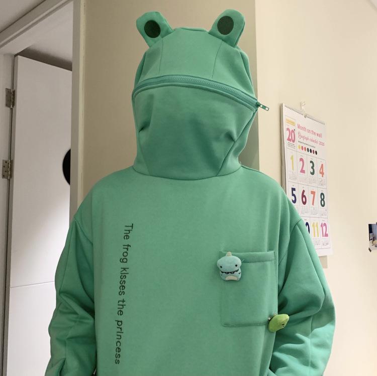 🐸💚 DERPY FROG HOODIE