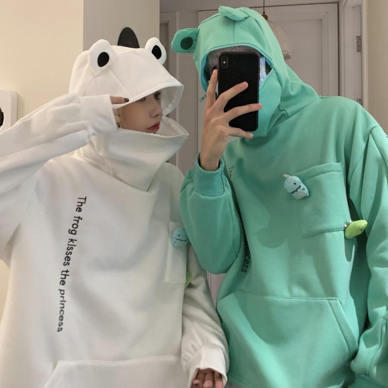 🐸💚 DERPY FROG HOODIE