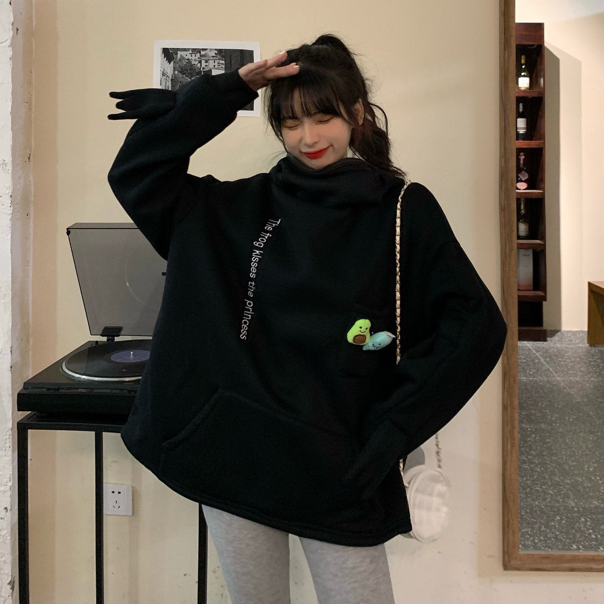 🐸💚 DERPY FROG HOODIE