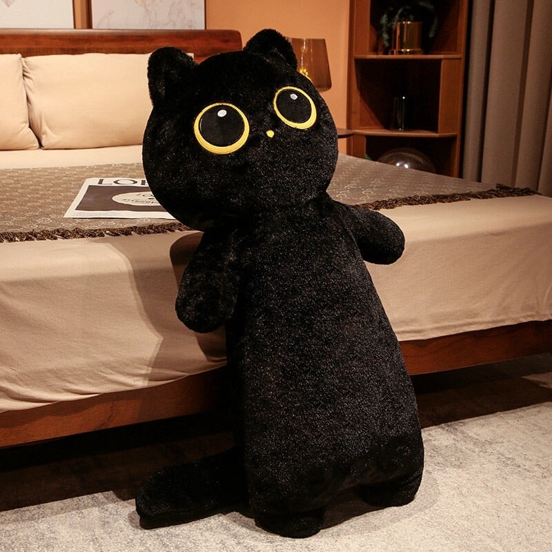 Long Cuddle Cat Plushie 🐱🤍