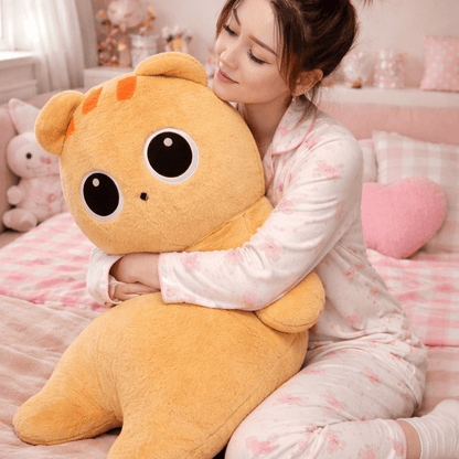 Long Cuddle Cat Plushie 🐱🤍