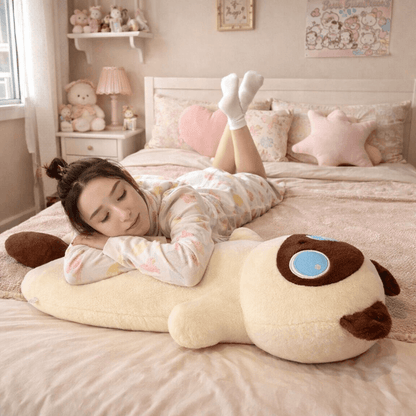Long Cuddle Cat Plushie 🐱🤍