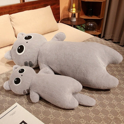 Long Cuddle Cat Plushie 🐱🤍