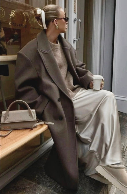 NIVARA | Lange oversized jas