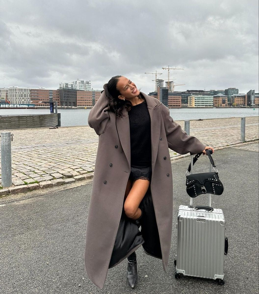 NIVARA | Lange oversized jas