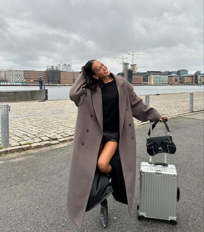 NIVARA | Lange oversized jas