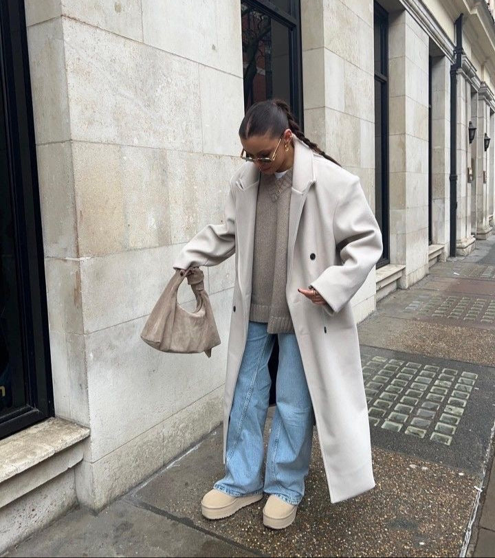 NIVARA | Lange oversized jas