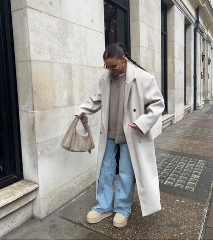 NIVARA | Lange oversized jas