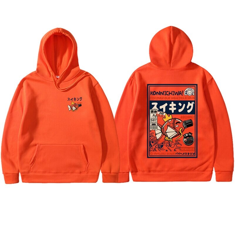 🐟🇯🇵 JAPANESE FISH GRAPHIC HOODIE