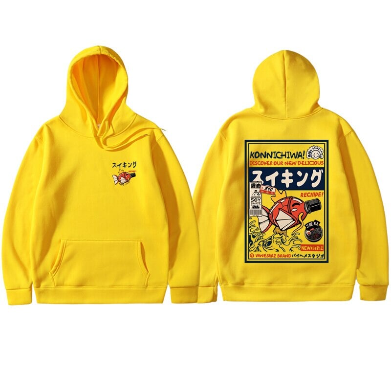 🐟🇯🇵 JAPANESE FISH GRAPHIC HOODIE