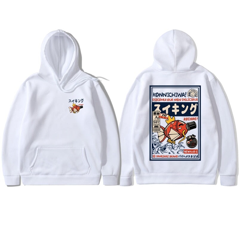 🐟🇯🇵 JAPANESE FISH GRAPHIC HOODIE