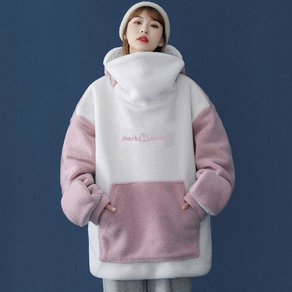 🦈💙 FLUFFY SHARK HOODIE