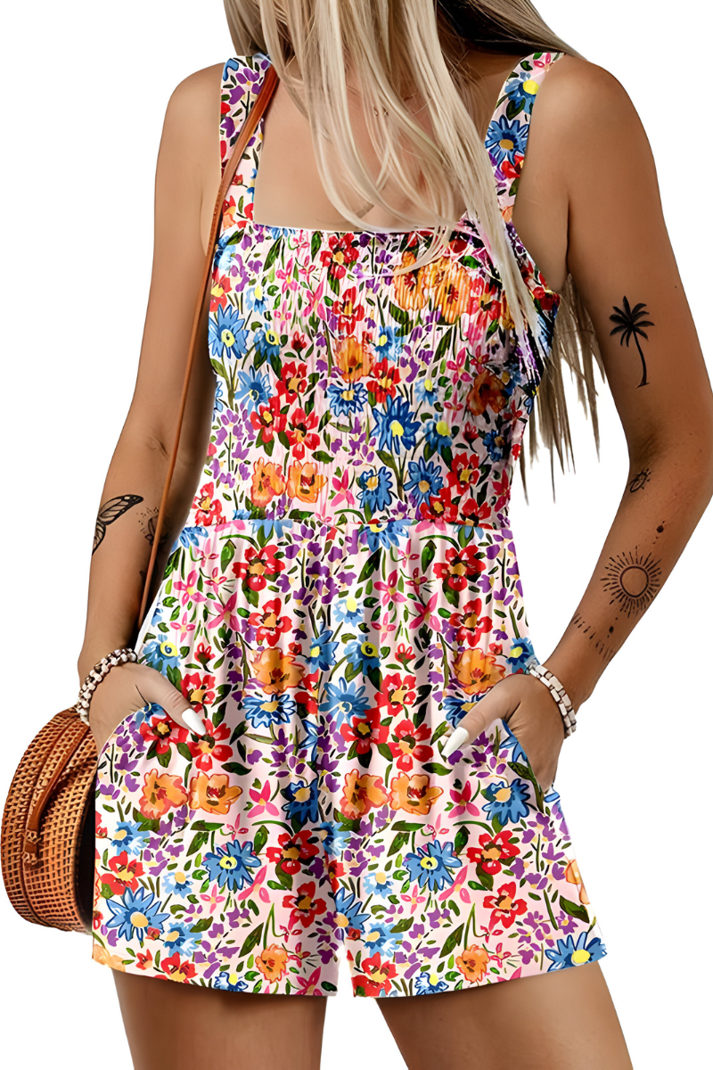 SOLARA | Kurzer Sommer-Jumpsuit – Style und Komfort für warme Tage